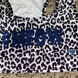 CRAZYPANTS X CHEER ATHLETICS #MEOW BRA YM